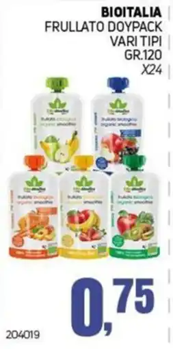 Migro Bioitalia frullato doypack offerta