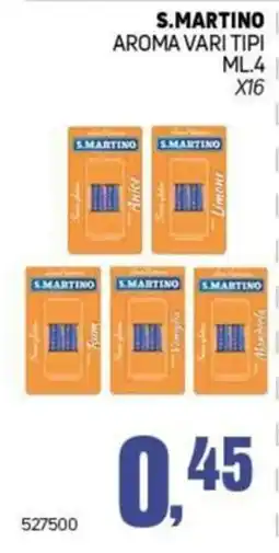 Migro S.Martino aroma vari tipi offerta