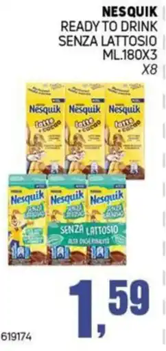 Migro Nesquik latte cocco senza lattosio offerta