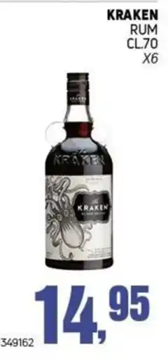 Migro Kraken rum offerta