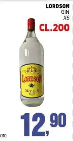 Migro Lordson Dry Gin offerta