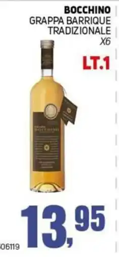 Migro Bocchino grappa barrique tradizionale offerta