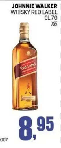 Migro Johnnie Walker Whisky Red Label offerta