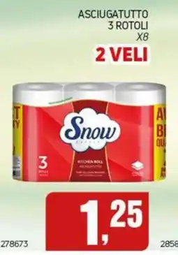 Migro Snow asciugatutto offerta