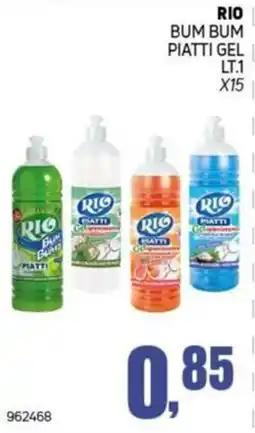 Migro Rio bum bum piatti gel offerta