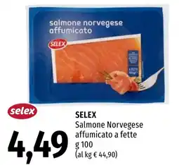 Emi Market SELEX Salmone Norvegese affumicato offerta