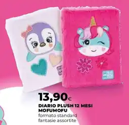 Coop Master Alleanza 3.0 Diario plush 12 mesi Mofumofu offerta