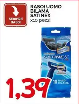 Hardis Rasoi uomo bilama Satinex offerta