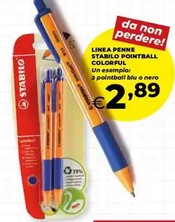 Coop Master Alleanza 3.0 Penne Stabilo Pointball Colorful offerta