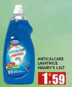 Maury's Anticalcare lavatrice Maury's offerta