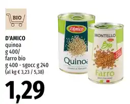 Emi Market D'Amico quinoa offerta