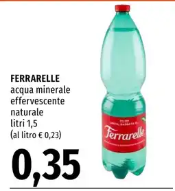 Emi Market Ferrarelle acqua minerale effervescente naturale offerta