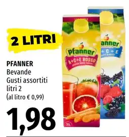 Emi Market Pfanner Bevande Gusti assortiti offerta