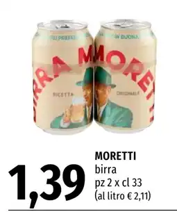 Emi Market Moretti birra offerta