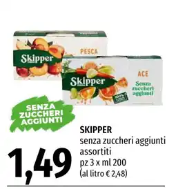 Emi Market Skipper senza zuccheri aggiunti offerta