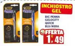 Maury's Bic penna gelocity quick blu/nera offerta