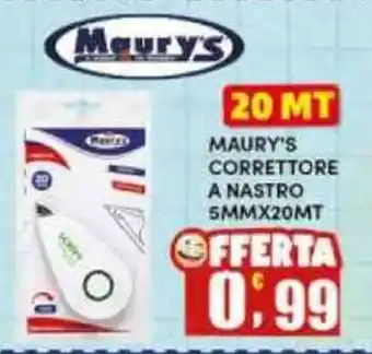Maury's Maury's correttore a nastro offerta