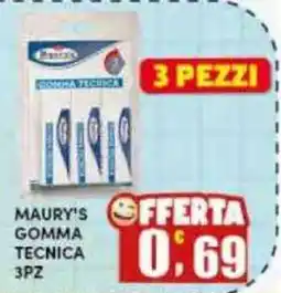 Maury's Maury's gomma tecnica offerta