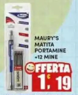 Maury's Maury's matita portamine offerta