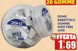 Maury's Doms barattolo gomme dust free offerta