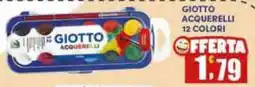 Maury's Giotto acquerelli offerta