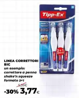 Coop Master Alleanza 3.0 correttore a penna shake'n squeeze offerta