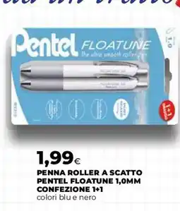 Coop Master Alleanza 3.0 Penna roller a scatto Pentel Floatune offerta