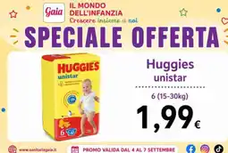 Sanitaria Gaia Huggies unistar offerta