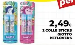 Coop Master Alleanza 3.0 Colle sticks Giotto Petlovers offerta