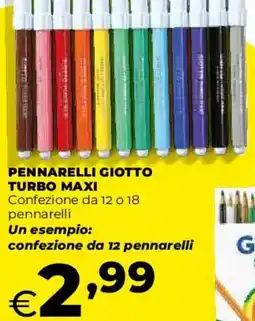 Coop Master Alleanza 3.0 Pennarelli Giotto Turbo Maxi offerta