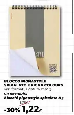 Coop Master Alleanza 3.0 Blocco pignastyle spiralato offerta