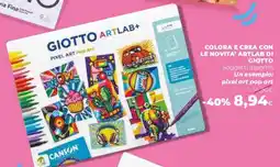 Coop Master Alleanza 3.0 Giotto Artlab+ Pixel Art Pop Art offerta