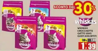 Maury's Whiskas crocchette gatto offerta