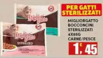 Maury's Migliorgatto bocconcini sterilizzati offerta