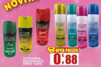 Maury's Hydra Viva deodorante spray offerta