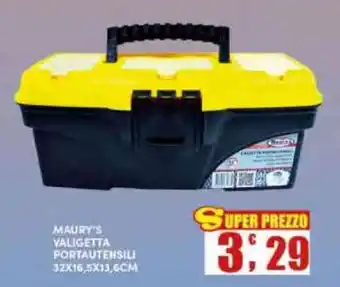 Maury's Maury's valigetta porta utensili offerta
