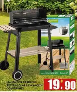 Maury's Ma Maison barbecue rettangolare offerta