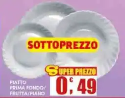 Maury's Piatto prima fondo/frutta/piano offerta