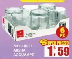 Maury's Bicchieri arena offerta