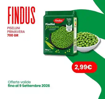 Findus Pisellini Primavera