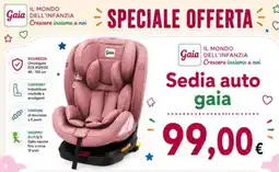 Sanitaria Gaia Sedia auto gaia offerta