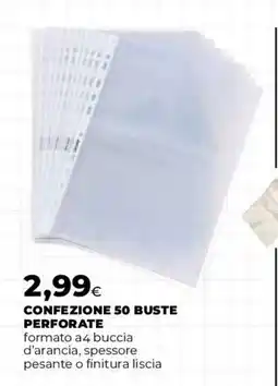 Coop Master Alleanza 3.0 Buste perforate offerta