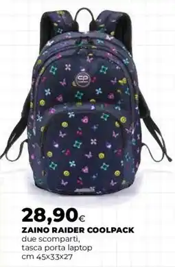 Coop Master Alleanza 3.0 Zaino Raider Coolpack offerta