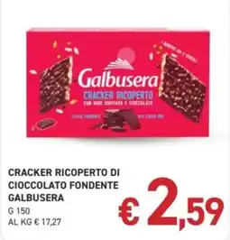 Superstore Coal Cracker ricoperto di cioccolato fondente Galbusera offerta