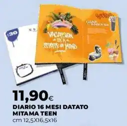 Coop Master Alleanza 3.0 Diario 16 mesi datato Mitama Teen offerta