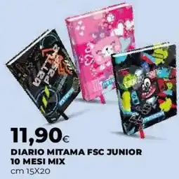Coop Master Alleanza 3.0 Diario Mitama FSC Junior offerta
