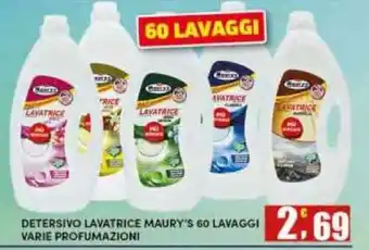 Detersivo lavatrice Maury's