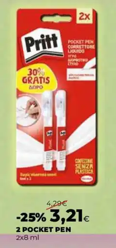 Coop Master Alleanza 3.0 Pritt Pocket Pen offerta