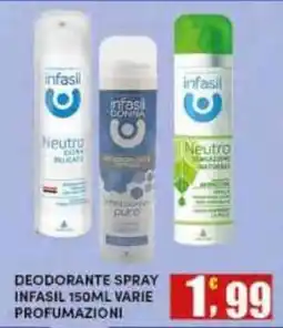 Maury's Deodorante spray infasil offerta