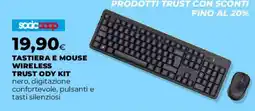 Coop Master Alleanza 3.0 Tastiera e mouse wireless Trust Ody Kit offerta